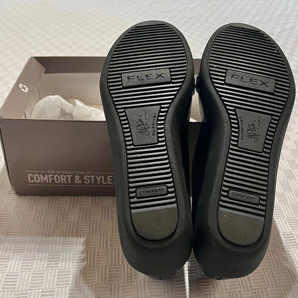 Nib Size 9.5 Medium Life Stride Soft System Black… - image 7